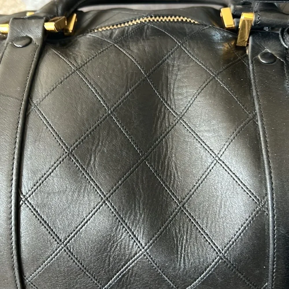 CHANEL Quilted Leather Boston Travel - Weekender Duffle Bag✨✨✨